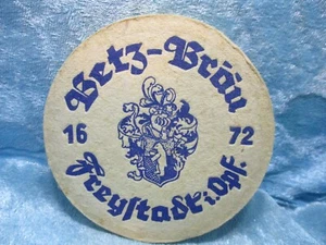 Betz-Brau Freystadt Beer Coaster - Imagen 1 de 1