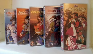 HAKKENDEN IL BRANCO DI GUERRIERI LEGGENDARI - VIDEO 1-5 - CASSETTA VHS - Foto 1 di 12