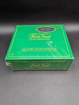 Trivial Pursuit ALL STAR SPORTS Edition Subsidiary Card Set FACTORY SEALED - Image 1 of 4