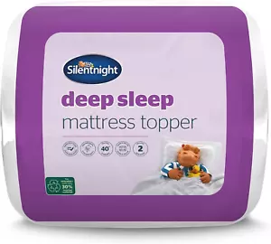 Memory Foam King Size Mattress Topper - Thick Soft Comfy Toppers for Bed Carava - Picture 1 of 9