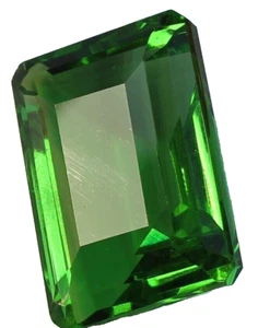 AAA+ Large Green Peridot 206.1 Ct. Emerald Cut Loose Gemstone for Ring & Pendant - Picture 1 of 7