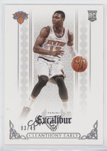 2014-15 Panini Excalibur Silver /49 Cleanthony Early #160 Rookie RC