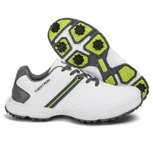 Waterproof Golf Shoes Men Outdoor Golf Spikes Walking Shoes Anti Slips Sneakers - Picture 1 of 23