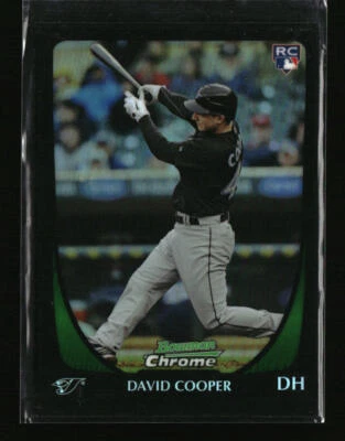 2011 Bowman Chrome RefractorsDavid Cooper #24 RC Rookie Toronto Blue Jays - Image 1 of 2