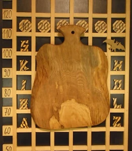  S3 Schneidebrett Küchenbrett Servierbrett handgefertigt Holz Eiche geölt massiv - Bild 1 von 2