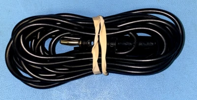 (Negro) Cable Pomona 12 Pies Enchufe Banana a Abrazadera de Coimán Foto 1 de 4