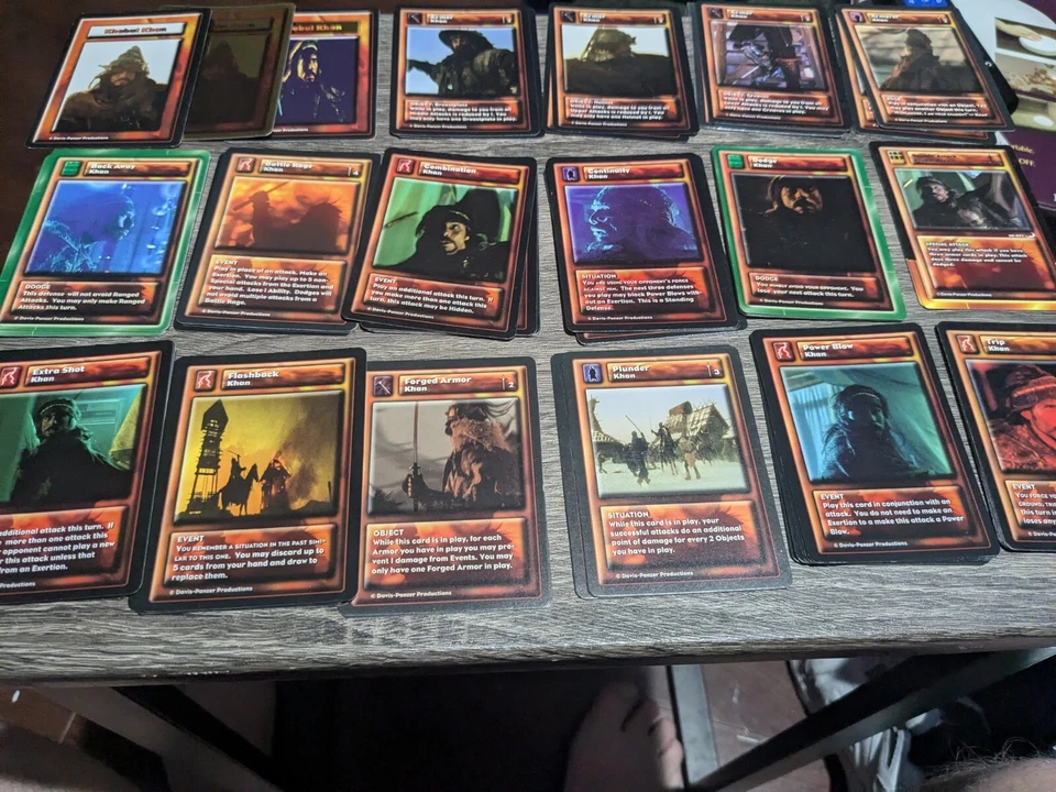 Highlander The Card Game Type 1. Khabel Khan Set.  - Image 1 of 1