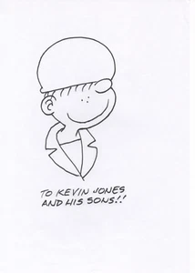 MORT WALKER ORIGINAL A4 Hand Drawn BEETLE BAILEY Comic Strip COA - Picture 1 of 1