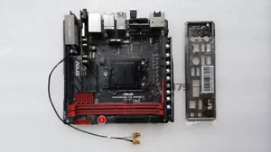 1PC ASUS STCOM Z87 MAXIMUS VII IMPACT Socket MotherBoard Used - Picture 1 of 3