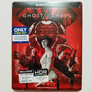 Ghost in the Shell 4K [Steelbook] OOP HTF Best Buy Excl EXTREMELY RARE - SEALED - Picture 1 of 4