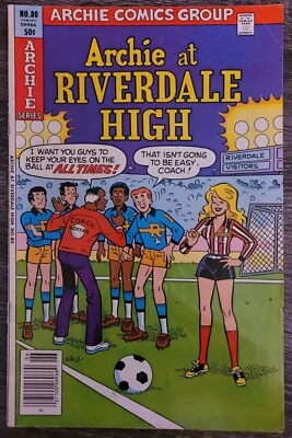 Archie At Riverdale High No. 80 - Newsstand Variant - Archie Comics - Image 1 of 2