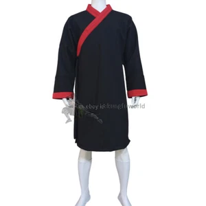 Abito taoista invernale Shaolin Monk Top Wudang Tai Chi Wushu Wing Chun giacca - Foto 1 di 7