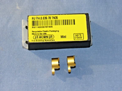 Новый PH HORN твердосплавные канавки вставки RU114.0.039.78 (TN35) 2 шт. упаковка - Изображение 1 из 4