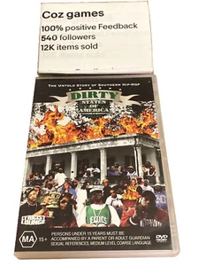 Lyricist Lounge Dirty States of America DVD The Story Of Southern Hip Hop Rap - Picture 1 of 8