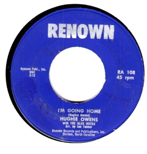 HUGHIE OWENS & THE BLUE NOTES "Time Will Tell" 1957 RARER DOOWOP - NM - - Picture 1 of 2