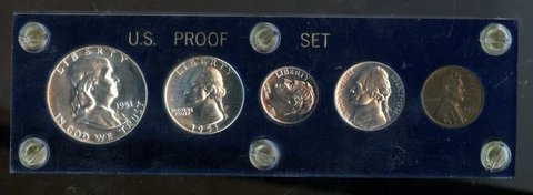 1951 United States Proof Set Cover
