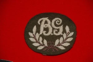 ORIGINAL SEGUNDA GUERRA MUNDIAL EJÉRCITO BRITÁNICO/CANADIENSE BREN MANGA CALIFICACIÓN ARTILLERO INSIGNIA BG - Imagen 1 de 2