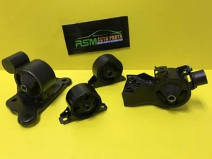 Mitsubishi Mirage 97-98 1.5L AT Engine Motor Mount Set 4pcs - Foto 1 di 1