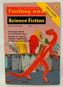 Revista de fantasía y ciencia ficción de noviembre de 1974 Stephen Tall * Asimov - Imagen 1 de 3