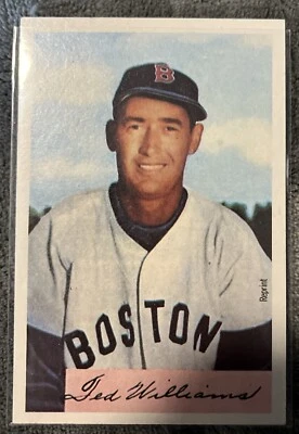 Sorteo Bowman 1989 Ted Williams 1954 #sin tarjeta miembro del Salón de la Fama Medias Rojas de Boston Foto 1 de 4