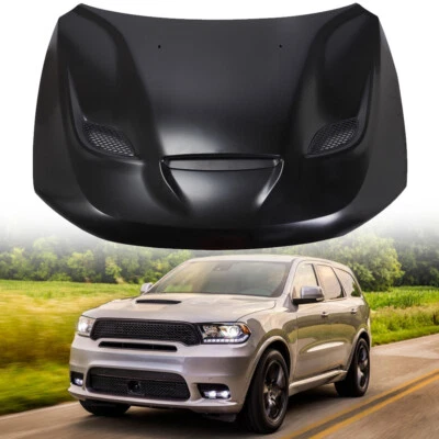 For 2011-2023 Dodge Durango Hood w/ Scoops SRT Aluminum Direct Replacement - Imagem 1 de 4