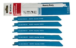 Würth Säbelsägeblatt Metall 200 mm Drei Sterne Heavy Duty Blechprofile und Rohre - Bild 1 von 1