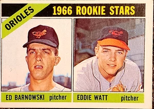 Tarjeta de béisbol 1966 Topps Orioles Rookie Stars #442 - Imagen 1 de 2