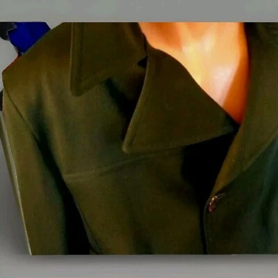 Abrigo de hombre vintage de guisante Boston Best chaqueta talla 40 forro de franela extraíble marrón Foto 1 de 4