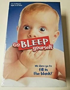 Go Bleep Yourself Party Game Creative Fill in The Blank PlayMonster Sealed NIB - Picture 1 of 4