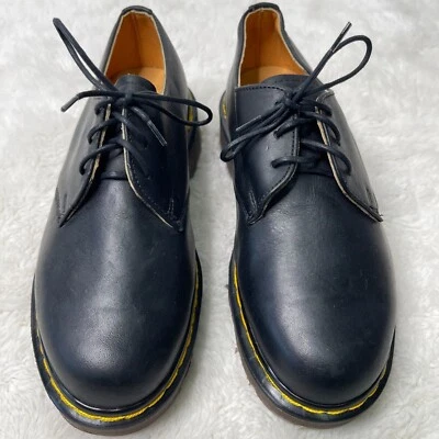 Dr. Martens Boy's Black Vintage 90s 3 Eye Oxford Lace Up Shoes Size 2 - Image 1 of 4