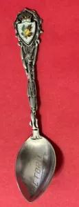 Victoria Canada indischer Sterlingsilber 8,1g3,5"" Souvenirlöffel - Bild 1 von 8