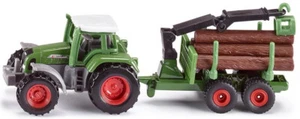 SIKU, Trattore FENDT 926 Vario incl. skidder forestale con gru e 6 tronchi, ,... - Foto 1 di 1