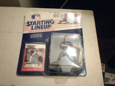 BRAND NEW (NOS) 1988 MIKE SCHMIDT PHILLIES ROOKIE STARTING LINE UP FIGURE MOFGC Cover