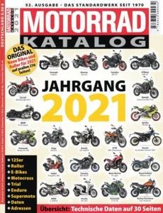 M MOTORRAD Katalog 2021 + neue Bikes und Roller + 256 Seiten - Bild 1 von 1