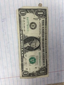B07776013* 1$ DUPLICATE Star SERIAL NUMBER Error - Picture 1 of 4