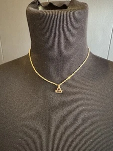 Collana Zodiaco Bilancia Tono Oro di Claire's - Foto 1 di 4