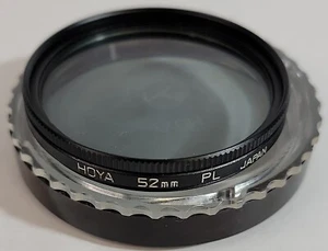 Filtro polarizzatore Hoya 52mm PL. Made in Japan, con custodia - Foto 1 di 3