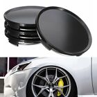 Set of 4 Black 63mm Auto Car Hub Cap Covers Universal Fitment for Most Vehicles Ford EconoLine