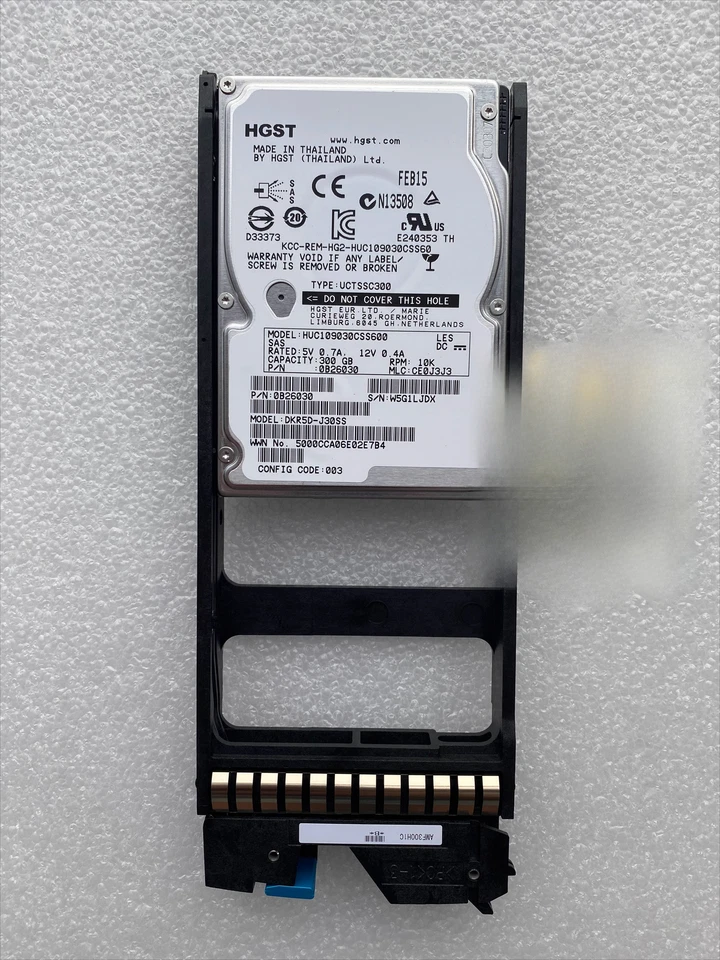 3282389-P HDS AMF300C DKR5D-J30SS 300G 10K 2.5" SAS AMS2000 - Image 1 of 1