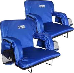 OPEN BOX|BRAWNTIDE Sedile Stadio con Supporto Schienale - Comodo Cuscino, Largo, Confezione da 2 - Foto 1 di 5