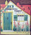 VINTAGE UNCUT 1934 PAPER DOLL FAMILY & THEIR HOUSE PAPER DOLLS~#1 REPRODUCTION