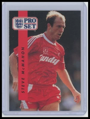 1990-91 Pro Set Liga Inglesa #109 Steve McMahon Foto 1 de 2