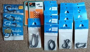 VINTAGE MUSTAD GAMAKATSU HAKEN KONVOLUT LACHS STEELHEAD Lochness Neu NOS - Bild 1 von 6