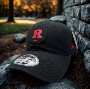 Black Clover Unisex Rutgers University Soul Adjustable Baseball Cap One Size NWT - Picture 1 of 17