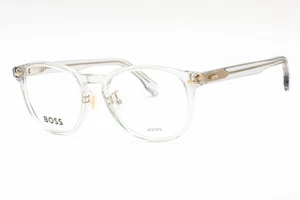 HUGO BOSS HB1479F-KB7-52 Eyeglasses Size 52mm 20mm 145mm grey Men - Picture 1 of 5