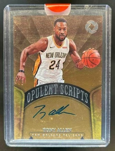 2017-18 Panini Opulence Tony Allen Opulent Scripts Silver Auto #11/25 Pelicans - Foto 1 di 2