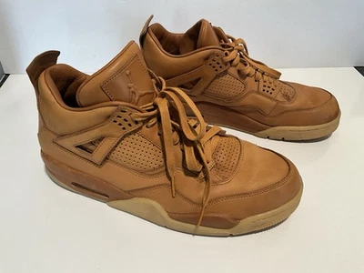 Nike Air Jordan 4 Retro Premium Jengibre Trigo Talla 13 Hecho 2016 819139-205 Foto 1 de 4