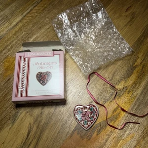 Longaberger 1995 Sweetheart Sentiments Krawatte - auf 31780 neu im Karton - Bild 1 von 3
