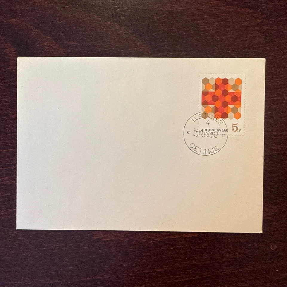 FUNDA YUGOSLAVIA FDC AÑO 1968 CRUZ ROJA SELLOS MEDICINA SANITARIA Foto 1 de 1