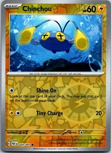 Holograma inverso Chinchou 020/091 - SV: Paldean Fates - Imagen 1 de 2